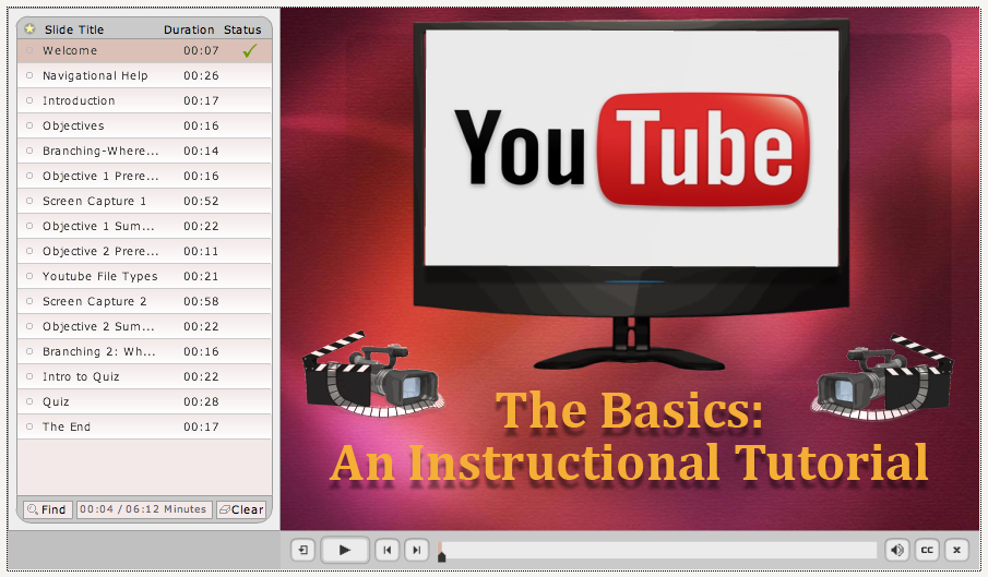 Youtube Captivate Module