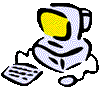 Blinking Computer Graphic
