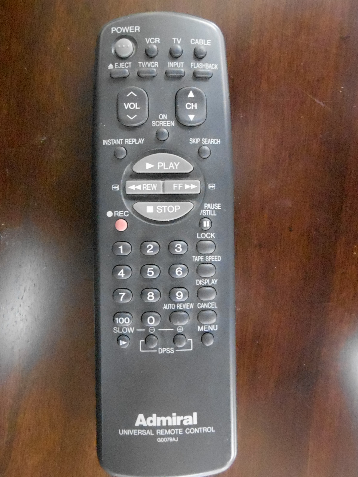 VCR Remote