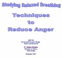 Studying Relaxed Breathing